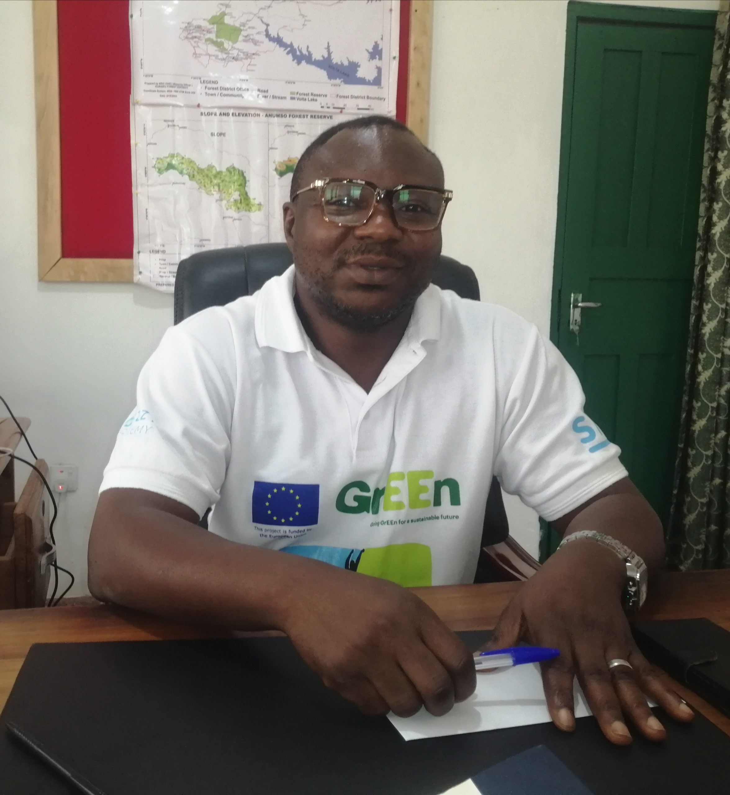 Alfred Yabepone, Kumawu District Forest Manager 